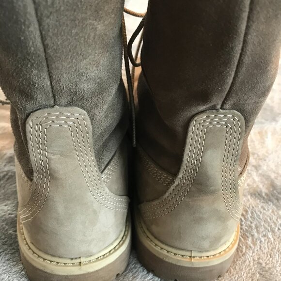 Timberland waterproof boots women's size 8 sherpa lined suede outdoors corpcore - Picture 6 of 11
